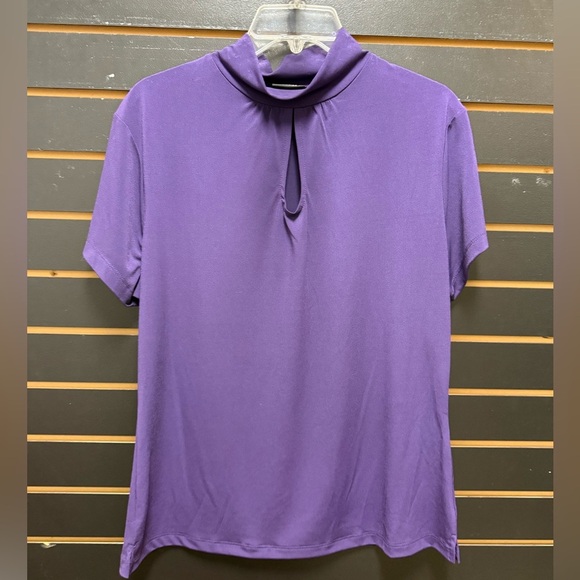 NWT east 5th purple blouse size large - Picture 1 of 3